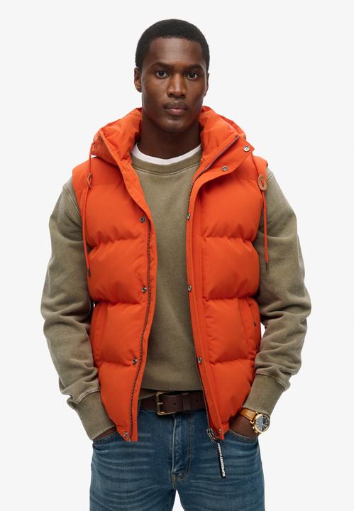Immagine prodotto Superdry Everest Steppweste mit Kapuze (S)