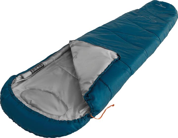 Easy Camp Schlafsack Starling Mummy Blue 8?C (dunkelblau/grau, Modell 2025) (210 cm)