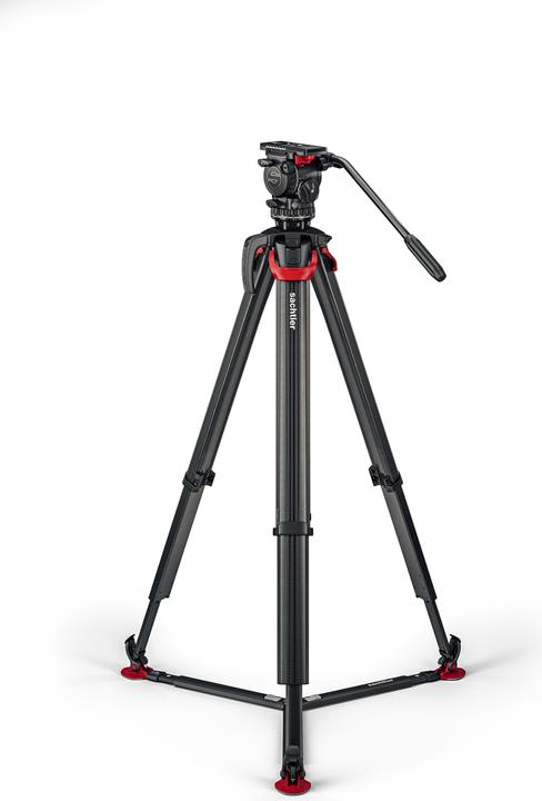 Immagine prodotto Sachtler Sistema aktiv8T flowtech75 GS - Capacità di carico 0 - 12 kg (Carbonio)