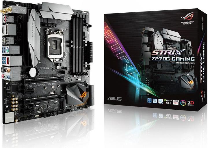 Produktbild ASUS ROG Strix Z270G Gaming (LGA 1151, Intel Z270, mATX)