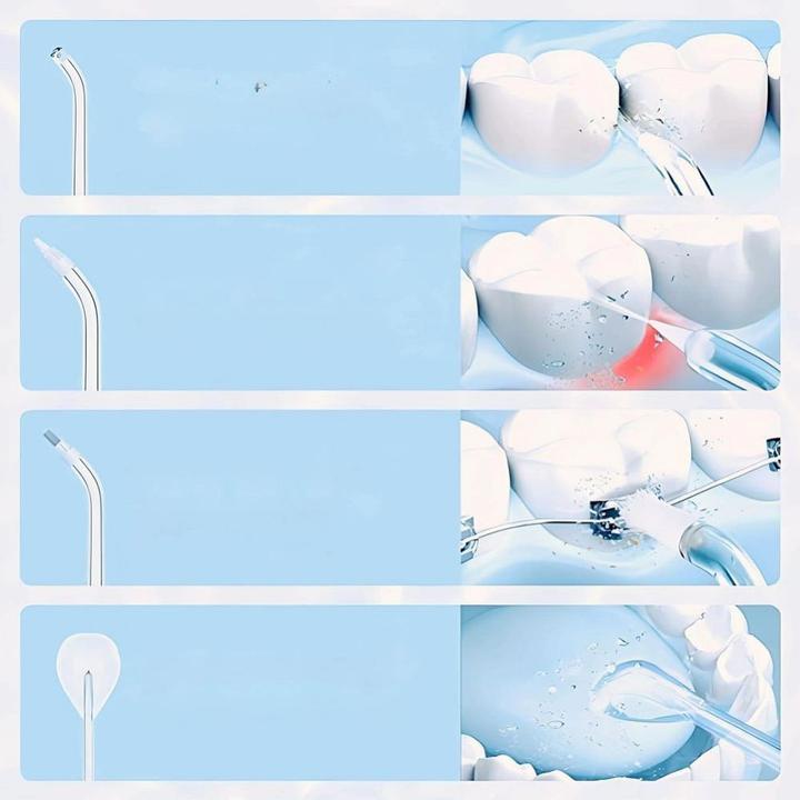 Produktbild OEM Consumer electronics Electric oral irrigator 200 ml 4 tips RC-K-563 orange