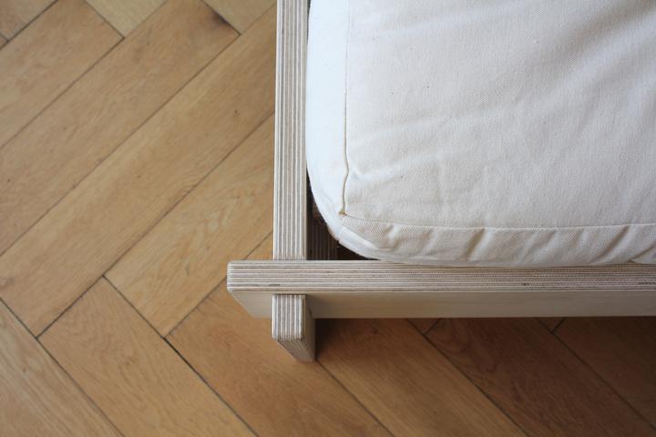 Actual product image Europe & Nature Designbed (160 x 200 cm)
