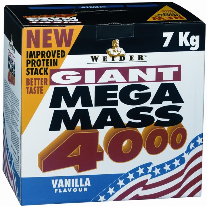 Immagine prodotto Weider Mega Mass 4000 (Fragola, 1 x, 7000 g)