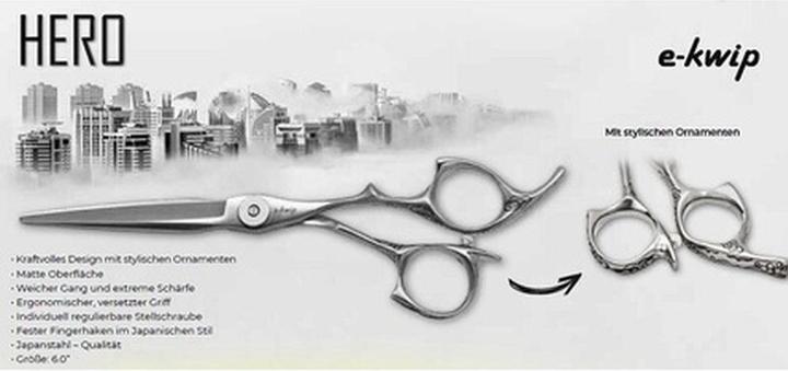 Image du produit E-kwip Ciseaux à cheveux Hero (15.24 cm)