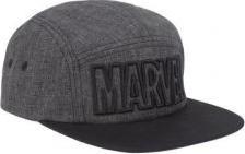 Actual product image cap flat peak, 58 cm, black (58)