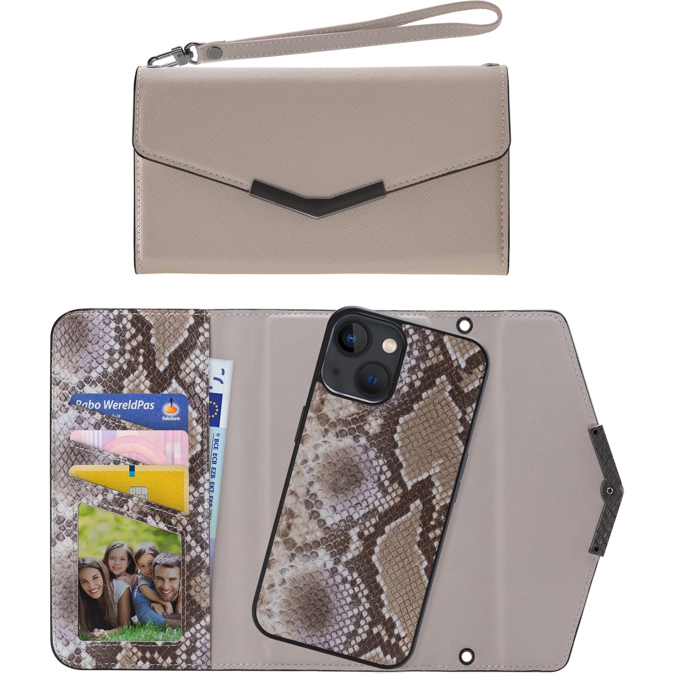 Mobilize Kupplung (Apple iPhone 13 mini), Smartphone Hülle, Beige