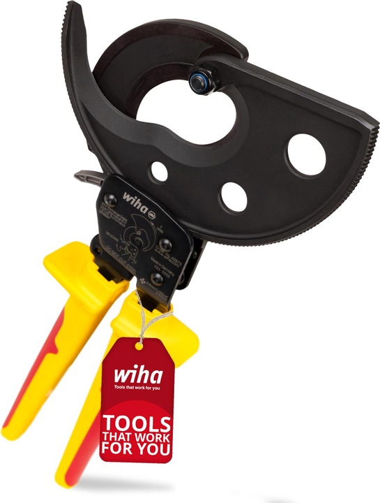 Immagine prodotto Wiha Tagliacavi elettrico fino a 500 mm² con principio a cricchetto (500 mm)