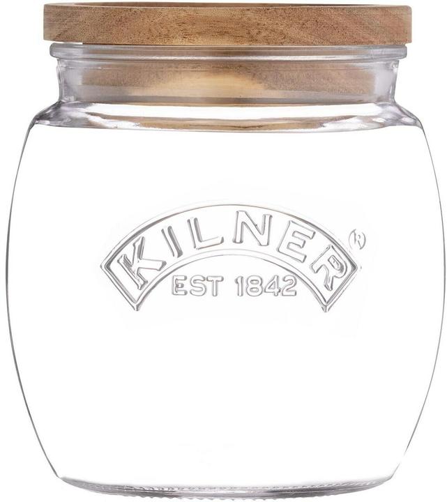 Immagine prodotto Kilner Vaso universale da 0.85 l - coperchio in legno d'acacia (1 pz., 0.85 l)