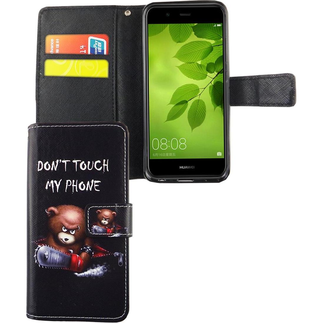 Thumbnail - König Design Hülle Handy Schutz für Huawei Nova 2 Case Cover Tasche Wallet Etui Handyhülle (Huawei Nova 2), Smartphone H...