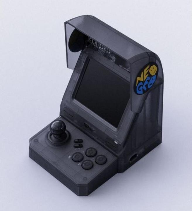 Actual product image SNK Neo Geo Mini - Samurai Shodown Kuroko Limited Edition (black)