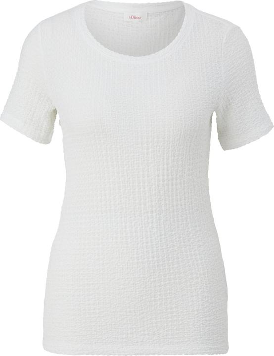 Produktbild S.Oliver T-Shirt T-Shirt aus Struktur-Jersey (44)