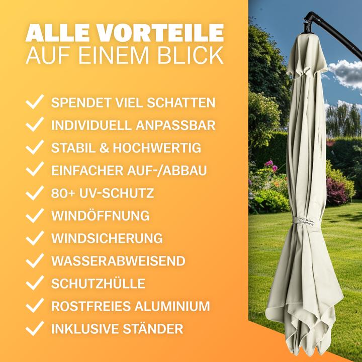 Produktbild Kingsleeve Ampelschirm (3.30 m)