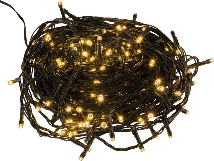 Actual product image Idena LED light chain 200 warm white for outside (0.90 m)