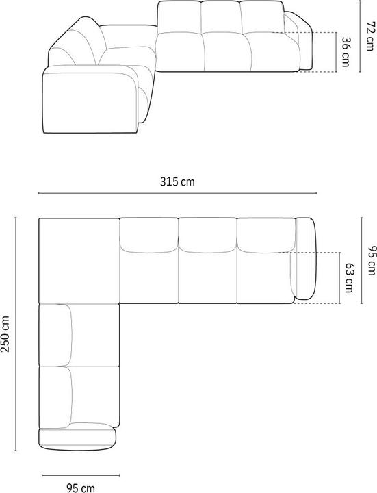 Produktbild Micadoni Molino (Ecksofa)
