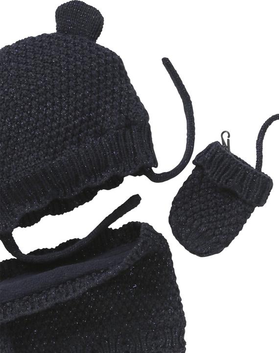Actual product image Vertbaudet Mädchen Baby-Set: Mütze, Rundschal & Fäustlinge
