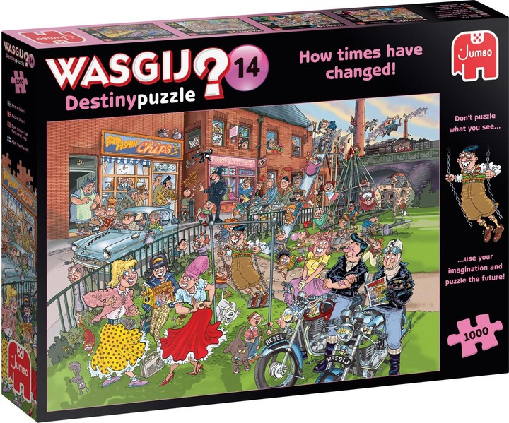 Actual product image Jumbo Puzzle Wasgij Destiny 14 (1000 pieces)