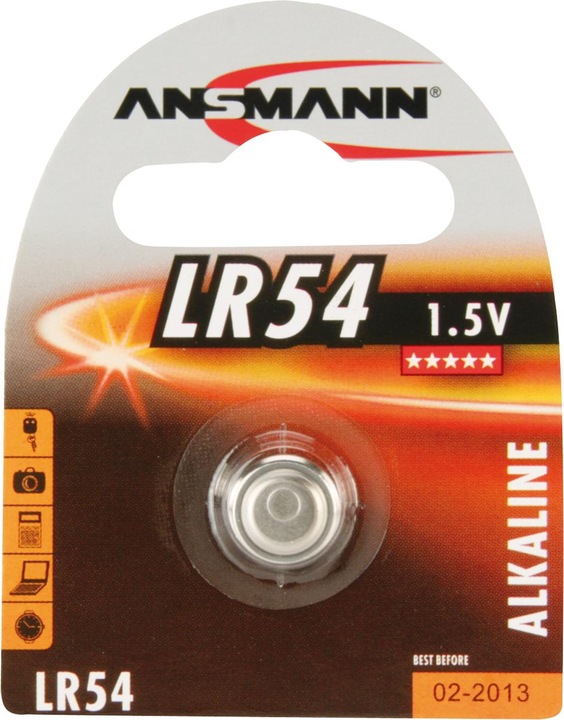 Ansmann Alkaline (1 Stk., AG10, 65 mAh)