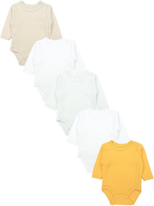 Beige, Dunkelblau, Gelb, Grau, Weiss