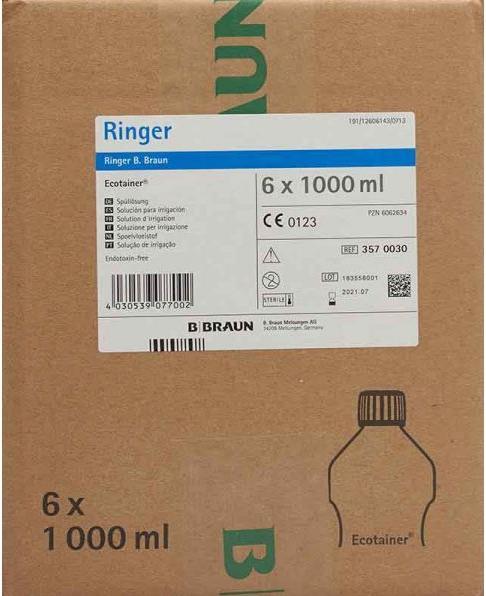 Actual product image B.Braun Ecotainer Flush Solvent