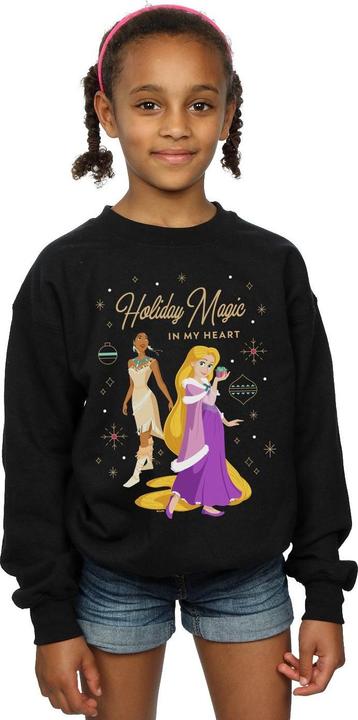 Produktbild Disney Princess Holiday Magic In My Heart Sweatshirt Mädchen (152, 158)