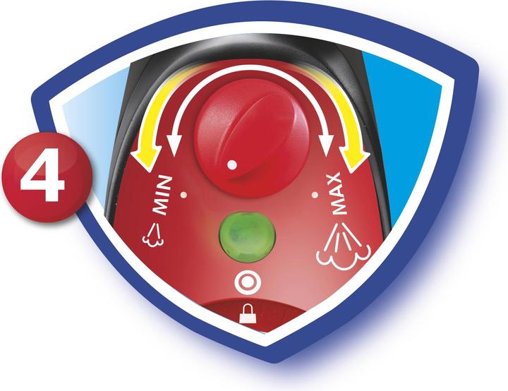 Actual product image Vileda steam mop (1550 W)