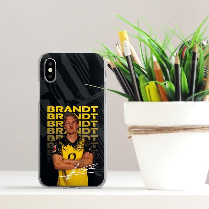 Produktbild DeinDesign Handyhülle für Apple iPhone X Silikon Hülle Case Smartphone Schutzhülle BVB Borussia Dortmund (Apple iPhone X)