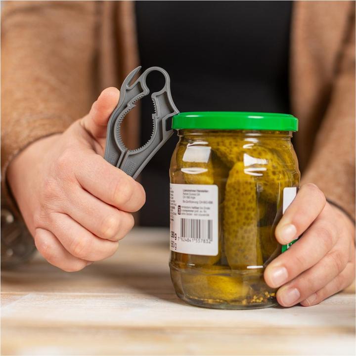 Produktbild Kuhn Rikon 5-in-1 Swiss Multiöffner grau (Deckelöffner)