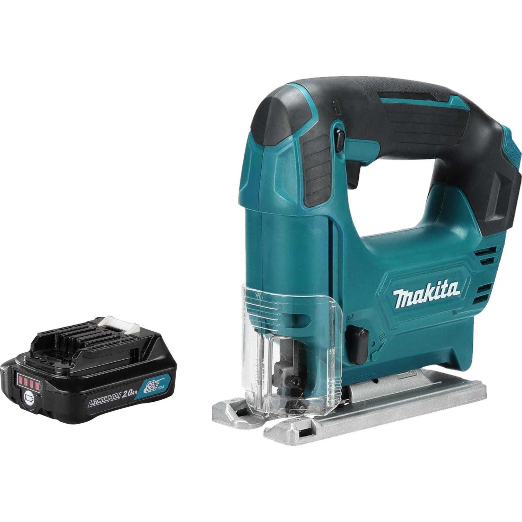 Makita, Stichsäge, JV 101 DA1 Akku Stichsäge 12 V max. 65 mm + 1x Akku 2,0 Ah - ohne Ladegerät