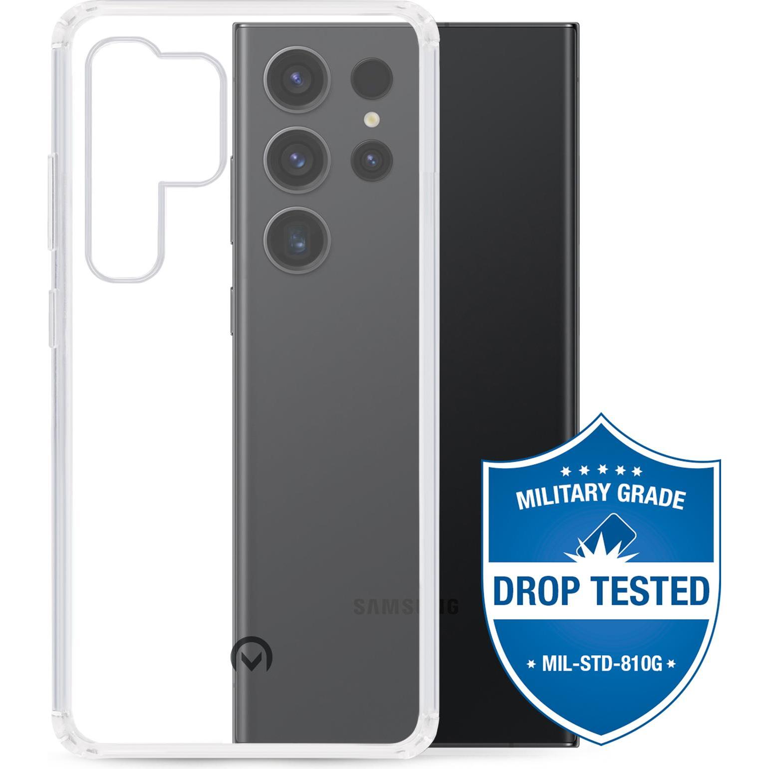 Mobilize Nackter Schutzkoffer (Samsung Galaxy S23 Ultra), Smartphone Hülle, Transparent