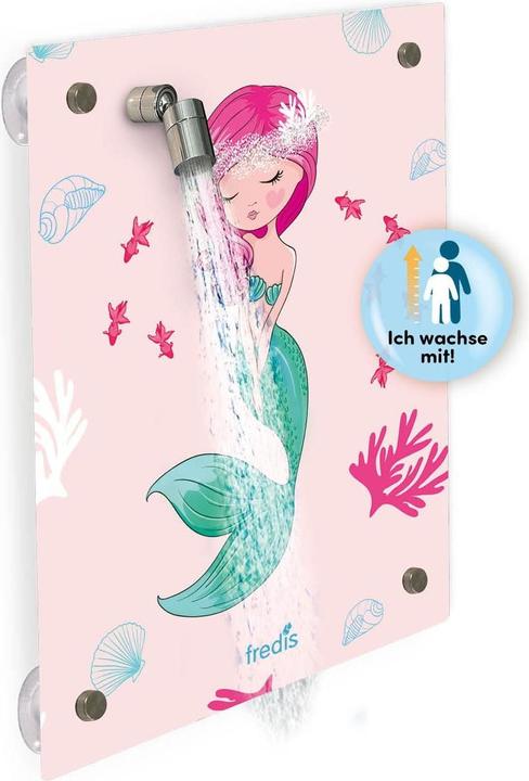 Actual product image Fredi's children's shower mermaid 40 x 30 cm, connection dimensions: Without, version