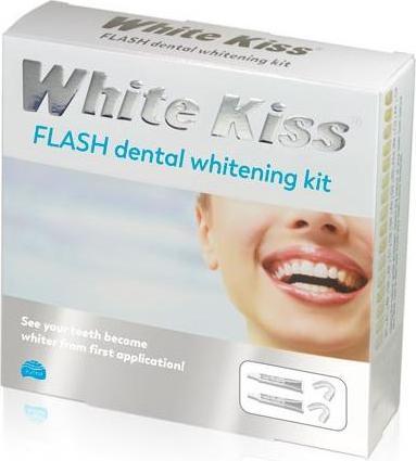 Actual product image Xylitol Flash Teeth Whitening Kit with Rails and Gel (Bleaching gel)