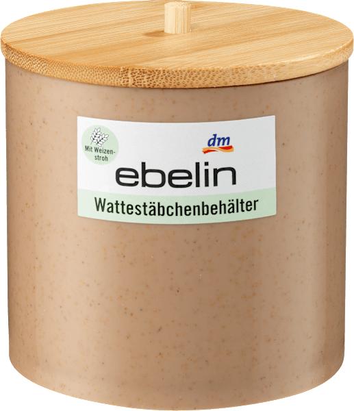Immagine prodotto dm ebelin Contenitore per cotton fioc con coperchio in bambù