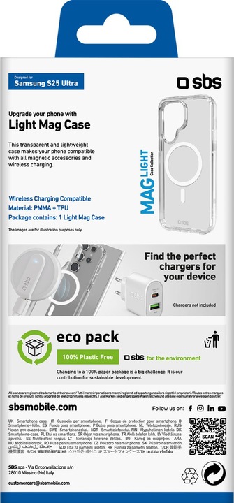 Energielabel SBS Schutzhülle (Samsung Galaxy S25 Ultra)