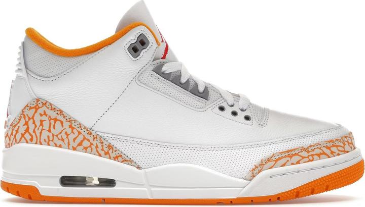 Image du produit Jordan 3 Retro Orange Citrus (Women's) (42.5)