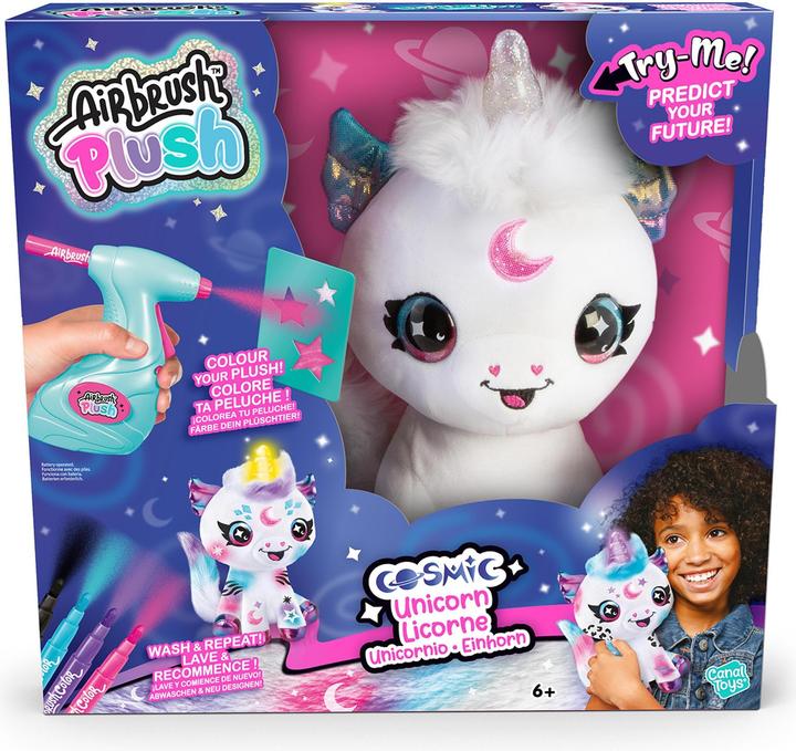 Actual product image Canal Toys Plush Cosmic Unicorn (36 cm)