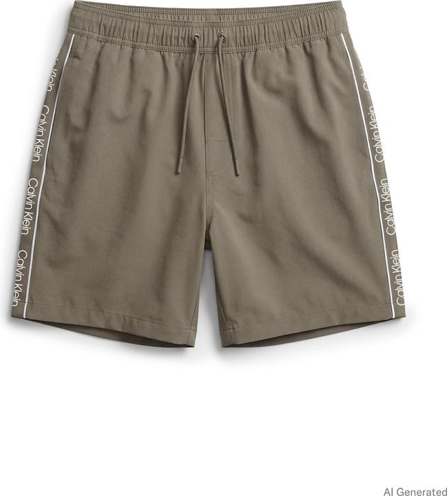Image du produit Calvin Klein Green Polyester Swim Shorts (M)