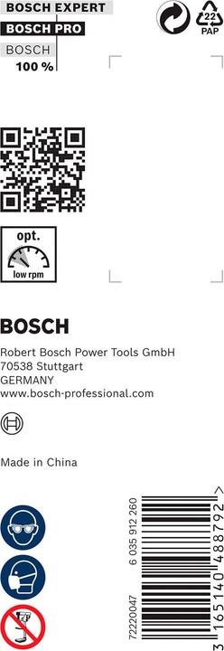 Produktbild Bosch Professional Zubehör PRO Wood Holzschlangenbohrer, 26 x 95 x 160 mm (11.1 mm)