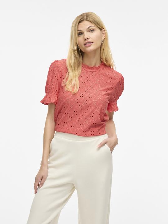 Actual product image Vila Besticktes Oberteil mit kurzen Ärmeln (XXL)