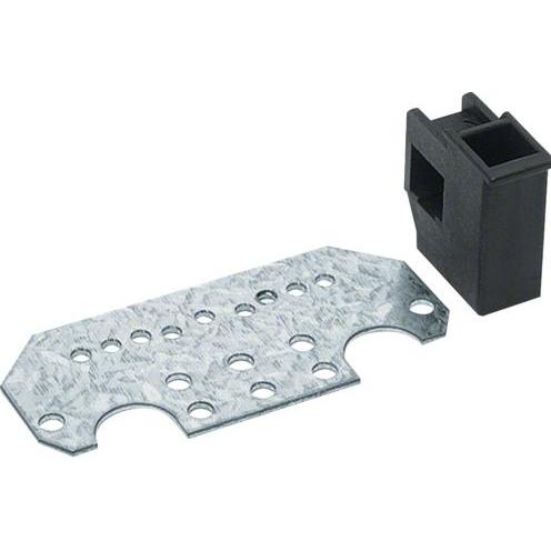 Hager, Verteilerschrank Zubehör, HAG UZ01S1 PE/N-SchienentrÃ¤ger universN (50StÃ¼ck)