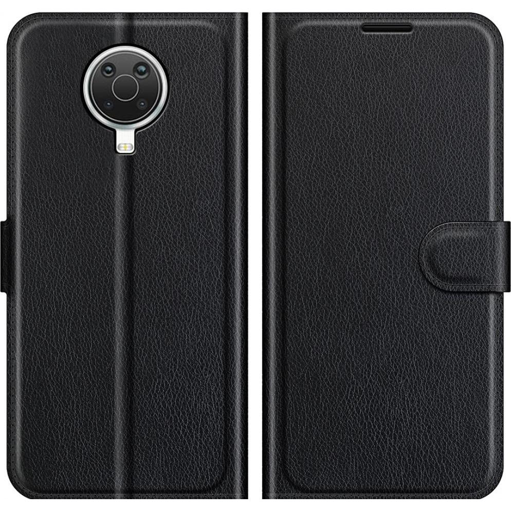 Thumbnail - Screenguard Nokia G20 Leather Guard Lederhülle (Nokia G20), Smartphone Hülle, Schwarz