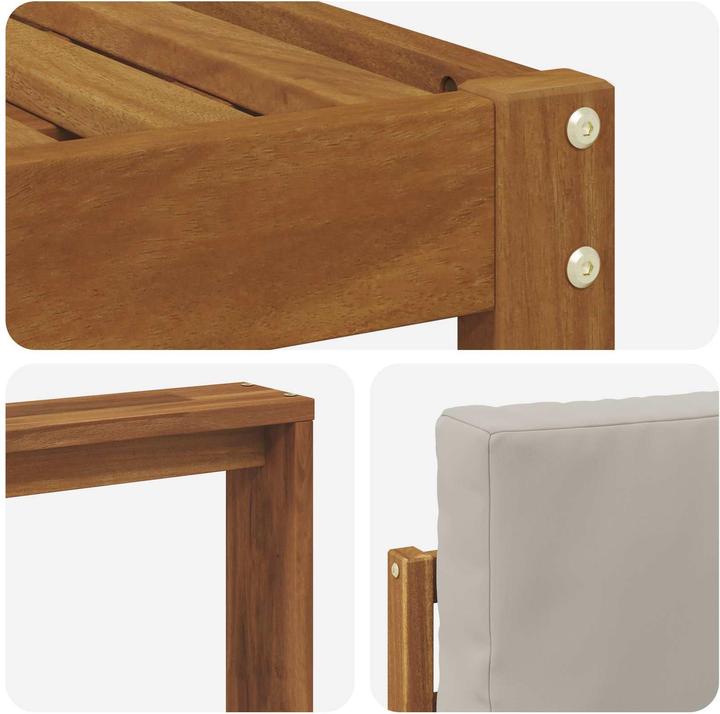 Produktbild vidaXL Outdoor-Sofa