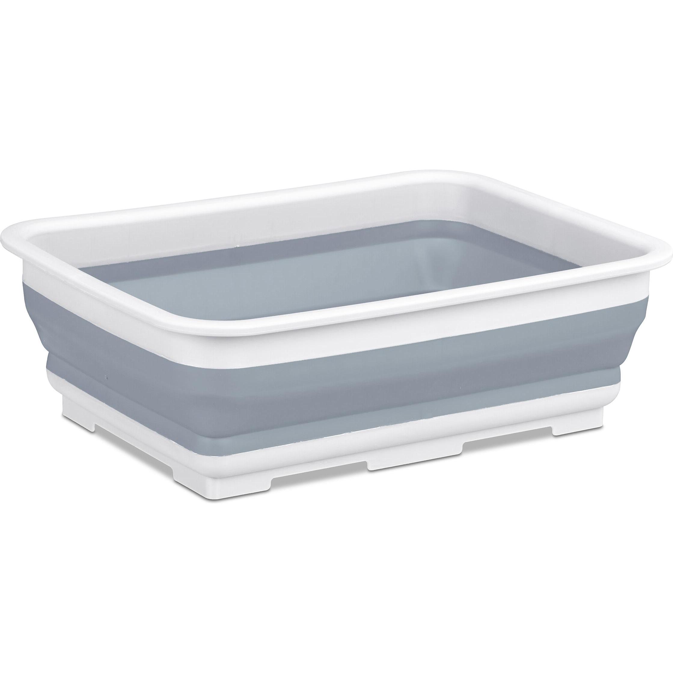 Relaxdays, Aufbewahrungsbox, Faltkorb (7 l)