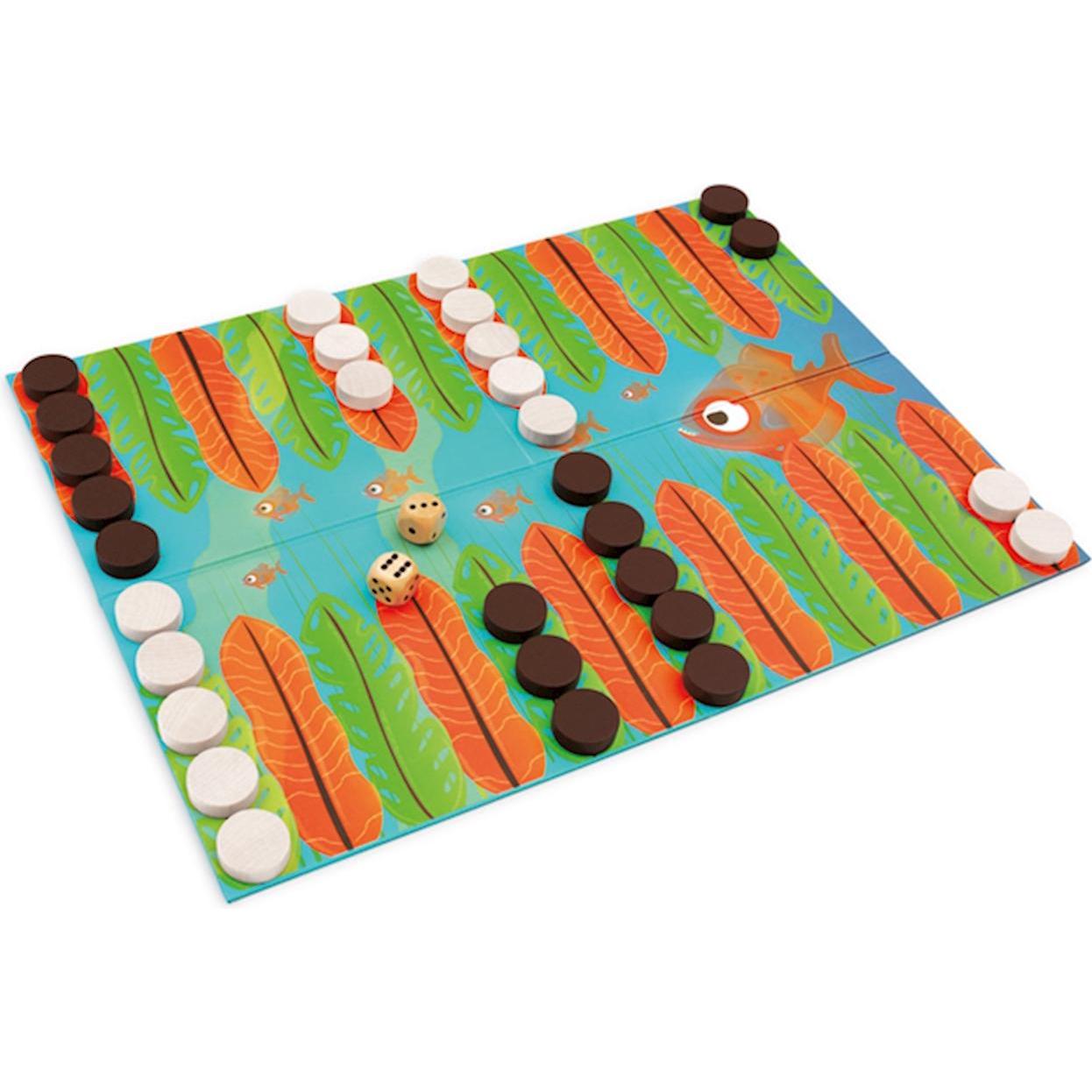 Scratch Backgammon (Deutsch, Englisch, Italienisch, Französisch)
