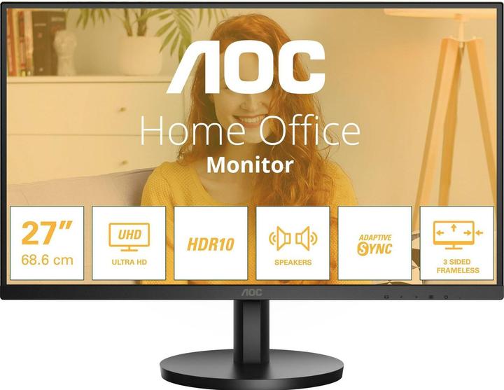 Image du produit AOC U27B3A (3840 x 2160 pixels, 27")