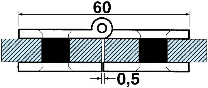 Produktbild Werkstarck Glastürscharniere