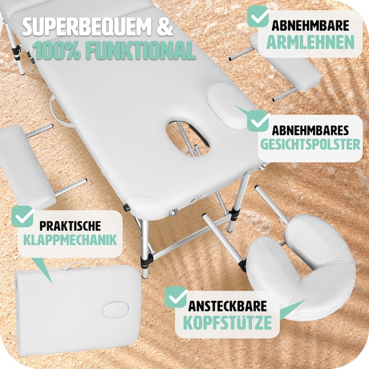 Produktbild tectake Massageliege