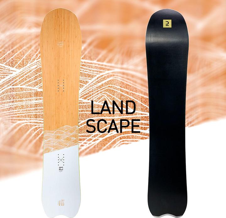 Image du produit Dreamscape Snowboard Allmountain/poudreuse Bois directionnel (158)