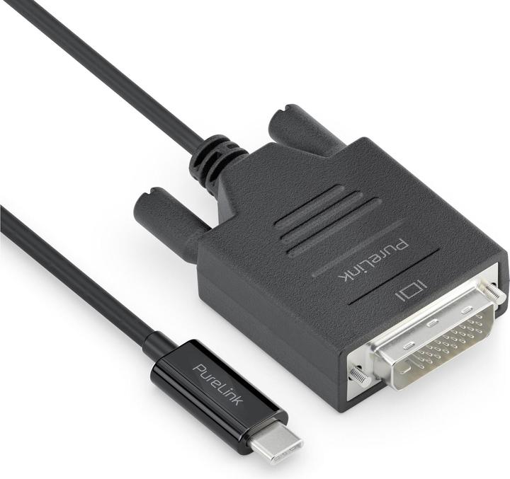 Produktbild Purelink Kabel IS2211-020 USB Type-C - DVI-D, 2 m, Schwarz (2 m, USB)