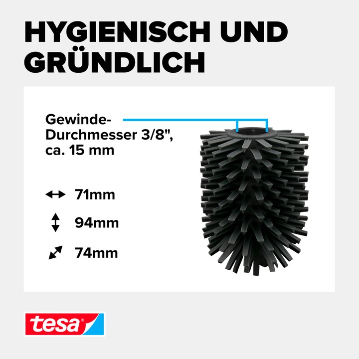 Produktbild tesa Ersatz-Toilettenbürstenkopf