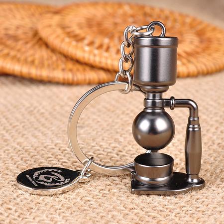 Actual product image Barista Space Siphon key fob